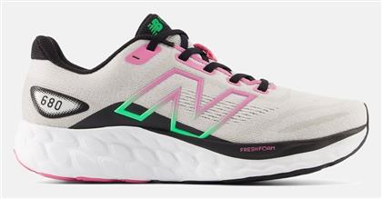 New Balance Fresh Foam 680 V8 Γυναικεία Αθλητικά Παπούτσια Running Γκρι από το Outletcenter