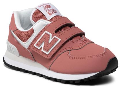 New Balance Παιδικό Sneaker με Σκρατς για Κορίτσι Ροζ