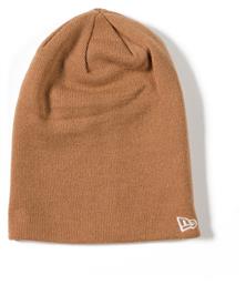 New Era Essential Long Ανδρικός Beanie Σκούφος σε Μπεζ χρώμα