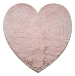 Newplan Παιδικό Χαλί Καρδιές 160x160cm Πάχους 30mm FC19 Pink