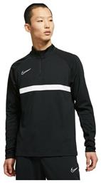 Nike Academy Soccer Drill Ανδρική Μπλούζα Dri-Fit Μακρυμάνικη Μαύρη