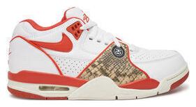 Nike Air Flight '89 Μπασκετικά Παπούτσια Λευκά