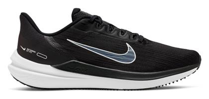 Nike Air Winflo 9 Ανδρικά Αθλητικά Παπούτσια Running Μαύρα