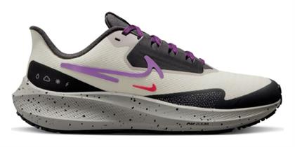 Nike Air Zoom Pegasus 39 Shield Γυναικεία Αθλητικά Παπούτσια Running Light Bone / Cobblestone / Dark Smoke Grey / Vivid Purple από το Cosmossport