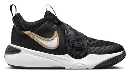 Nike Αθλητικά Παιδικά Παπούτσια Μπάσκετ Hustle D 11 Black / Metallic Gold / White από το Siontis Athletics