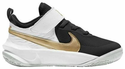 Nike Αθλητικά Παιδικά Παπούτσια Μπάσκετ Team Hustle D 10 Black / Metalic Gold / White από το Cosmossport