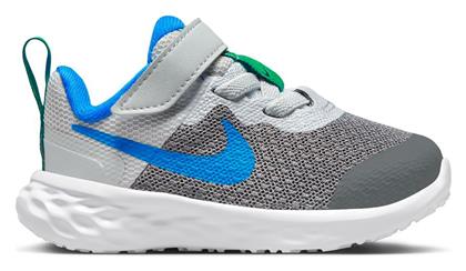 Nike Αθλητικά Παιδικά Παπούτσια Running Revolution Grey / Dark Smoke Grey / Blue από το Cosmossport