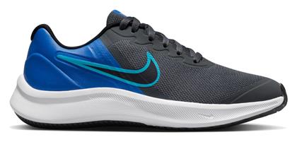 Nike Αθλητικά Παιδικά Παπούτσια Running Star Runner 3 Iron Grey / Black / Blue Lightning