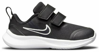 Nike Αθλητικά Παιδικά Παπούτσια Running Star Runner 3 με Σκρατς Black / White από το Spartoo