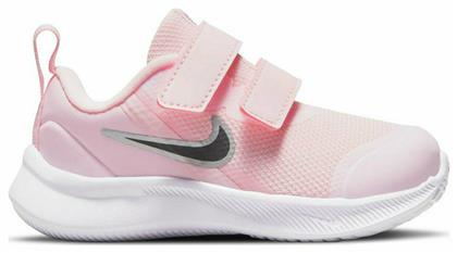 Nike Αθλητικά Παιδικά Παπούτσια Running Star Runner 3 με Σκρατς Pink Foam / Black