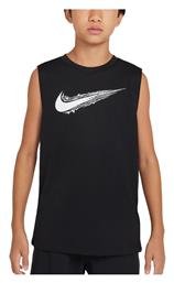 Nike Μπλούζα Black / White