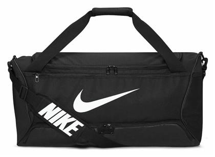 Nike Brasilia 9.5 Τσάντα Ώμου για Γυμναστήριο Μαύρη από το Modivo