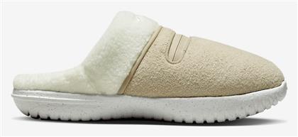 Nike Burrow Χειμερινές Γυναικείες Παντόφλες Sanddrift/Summit White/Phantom/Light Bone