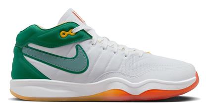 Nike G.T. Hustle 2 Ψηλά Μπασκετικά Παπούτσια White / Malachite / Pure Platinum / Vintage Green