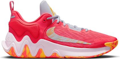 Nike Giannis Immortality 2 Χαμηλά Μπασκετικά Παπούτσια Hot Punch / Oxygen Purple / Pink Foam / Laser Orange