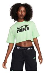 Nike Γυναικείο Αθλητικό Crop T-shirt Vapor Green