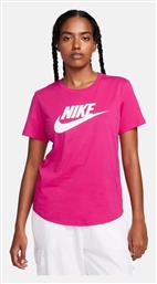 Nike Γυναικείο Αθλητικό T-shirt Φούξια