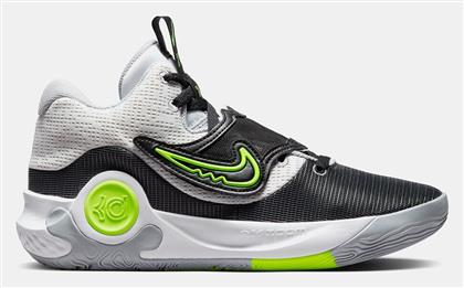 Nike KD Trey 5 X Ψηλά Μπασκετικά Παπούτσια White / Volt / Black / Wolf Grey από το SportsFactory