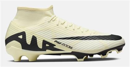 Nike Mercurial Zoom Superfly 9 Academy FG/MG Ψηλά Ποδοσφαιρικά Παπούτσια με Τάπες Lemonade / Black