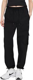 Nike Sportswear Icon Clash Ψηλόμεσο Παντελόνι Γυναικείας Φόρμας με Λάστιχο Μαύρο