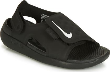 Nike Παιδικά Παπουτσάκια Θαλάσσης Sunray Adjust 5 Μαύρα