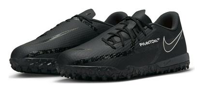 Nike Παιδικά Ποδοσφαιρικά Παπούτσια Phantom Gt2 με Σχάρα Μαύρα