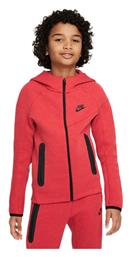 Nike Παιδική Ζακέτα Sportswear Tech Κόκκινη