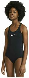 Nike Παιδικό Μαγιό Ολόσωμο Essential Racerback Κολύμβησης Μαύρο από το Cosmossport