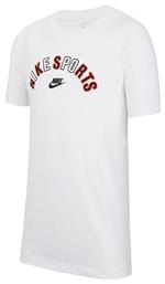 Nike Παιδικό T-shirt για Αγόρι Λευκό