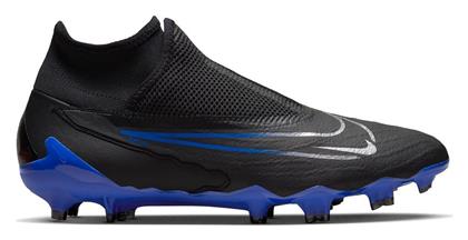 Nike Phantom GX Pro FG Ψηλά Ποδοσφαιρικά Παπούτσια με Τάπες Μαύρα από το Zakcret Sports