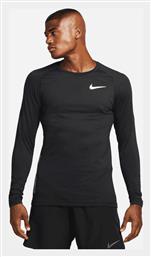 Nike Pro Warm Ισοθερμική Μπλούζα Μαύρη