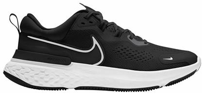 Nike React Miller 2 Ανδρικά Αθλητικά Παπούτσια Running Black / White / Smoke Grey