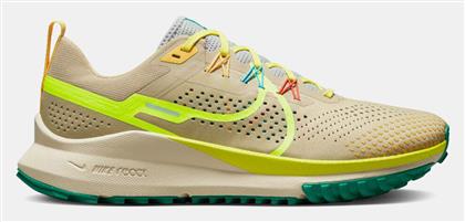 Nike React Pegasus Trail 4 Ανδρικά Αθλητικά Παπούτσια Trail Running Team Gold / Baltic Blue / Stadium Green / Volt