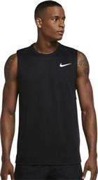 Nike Superset Ανδρική Μπλούζα Dri-Fit Αμάνικη Μαύρη