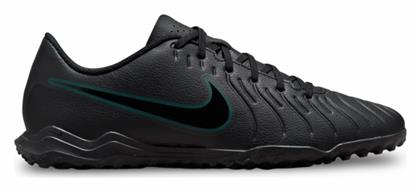 Nike Tiempo Legend 10 Club TF Ψηλά Ποδοσφαιρικά Παπούτσια με Σχάρα Μαύρα