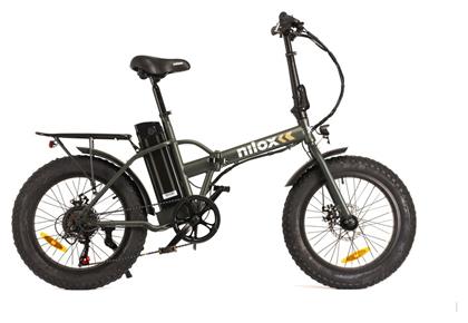 Nilox Doc X8 Plus 20'' Πράσινο Ηλεκτρικό Ποδήλατο Trekking με 7 Ταχύτητες και Δισκόφρενα