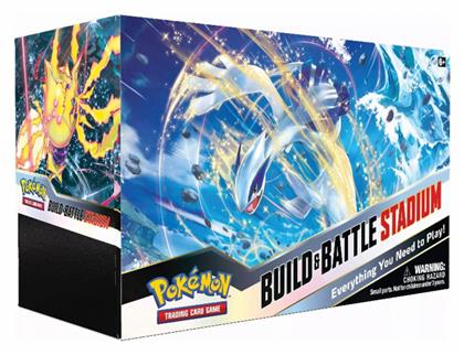 Pokemon Pokemon SS12 Sword & Shield Silver Tempest - Build & Battle Stadium Box από το Moustakas Toys