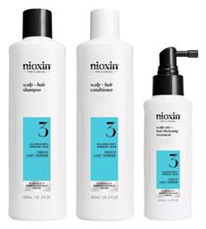 Nioxin Promo Scalp & Hair System 3 Σαμπουάν Ελαφριά Αραίωση 300ml & Conditioner 300ml & Treatment Serum 100ml