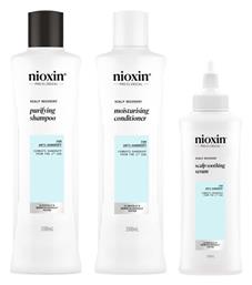 Nioxin Promo Scalp Recovery Purifying Shampoo 200ml & Moisturising Conditioner 200ml & Soothing Serum 100ml Σαμπουάν Ενυδατική Μαλακτική Κρέμα & Καταπραϋντικός Ορός Κατά Πιτυρίδας