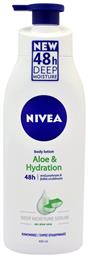 Nivea Aloe & Hydration 48h Ενυδατική Lotion Ανάπλασης Σώματος με Aloe Vera 400ml από το Pharm24