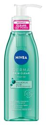 Nivea Gel Καθαρισμού Derma Skin Clear 150ml