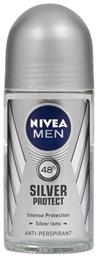 Nivea Men Silver Protect Anti-perspirant Αποσμητικό 48h σε Roll-On 50ml από το Pharm24