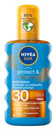 Nivea Protect & Bronze SPF30 Αντηλιακό Λάδι