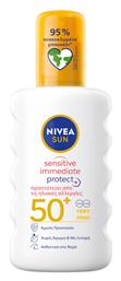 Nivea Sun Sensitive Immediate Protect Sun SPF50 Αντηλιακή Λοσιόν από το Pharm24