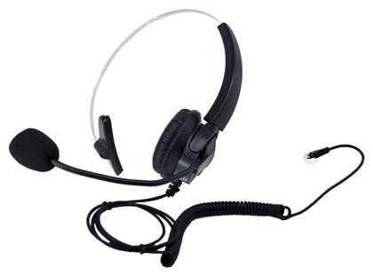 Noozy Headset RJ9 με Μικρόφωνο για Σταθερά Τηλέφωνα