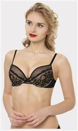 Norddiva Lingerie Μαύρο Σουτιέν Push Up
