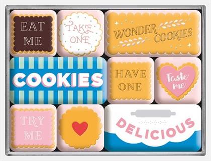 Nostalgic Art Σετ Μαγνητάκια Σετ Home & Country Wonder Cookies, 9τμχ