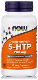 Now Foods 5-HTP Double Strength 60 φυτικές κάψουλες Unflavoured