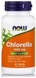 Now Foods Chlorella 1000mg 60 ταμπλέτες από το Pharm24