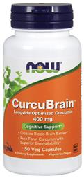 Now Foods Curcubrain Longvida 400mg Συμπλήρωμα για την Μνήμη 50 φυτικές κάψουλες από το Pharm24